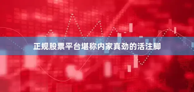 正规股票平台堪称内家真劲的活注脚