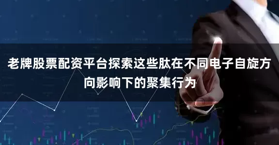 老牌股票配资平台探索这些肽在不同电子自旋方向影响下的聚集行为